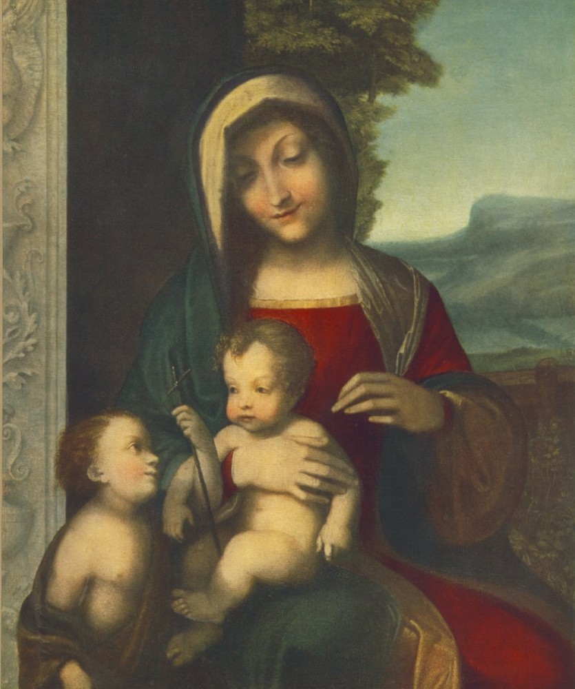 Madonna by Antonio Allegri da Correggio