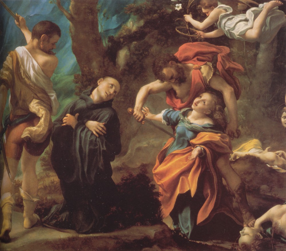 The Martyrdom Of Four Saints by Antonio Allegri da Correggio