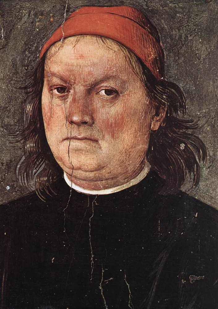Self Portrait by Pietro Perugino (Pietro Vannucci)