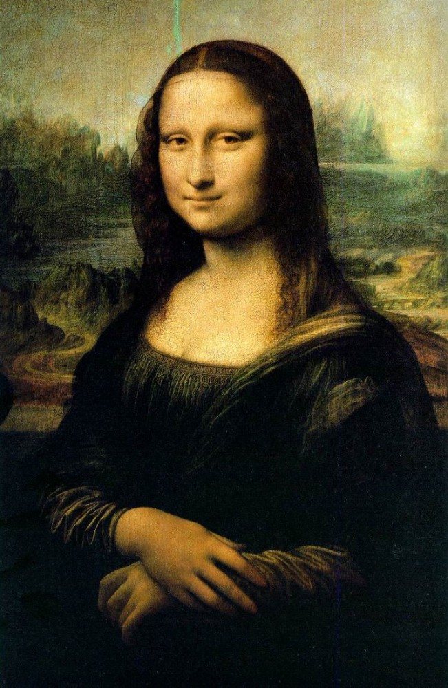La Gioconda (The Mona Lisa) by Leonardo di ser Piero da Vinci