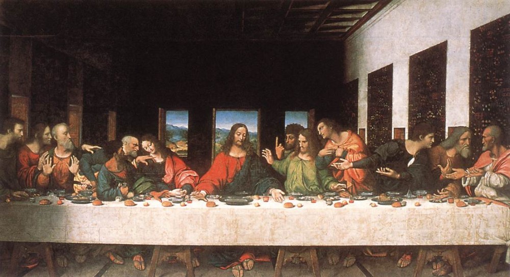 Leonardo da Vinci Last Supper (copy) by Leonardo di ser Piero da Vinci