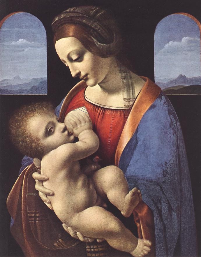 Madonna Litta by Leonardo di ser Piero da Vinci