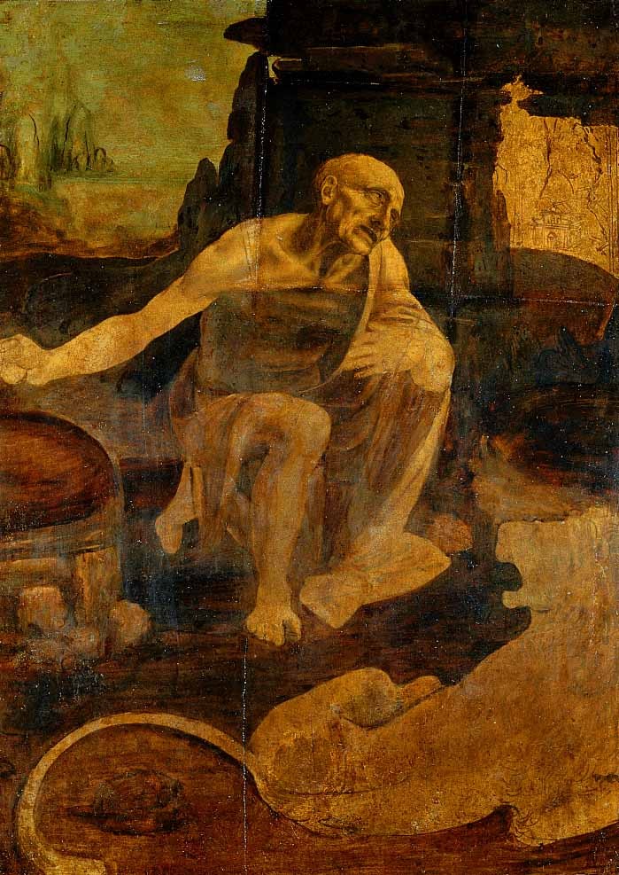 Saint Jerome by Leonardo di ser Piero da Vinci