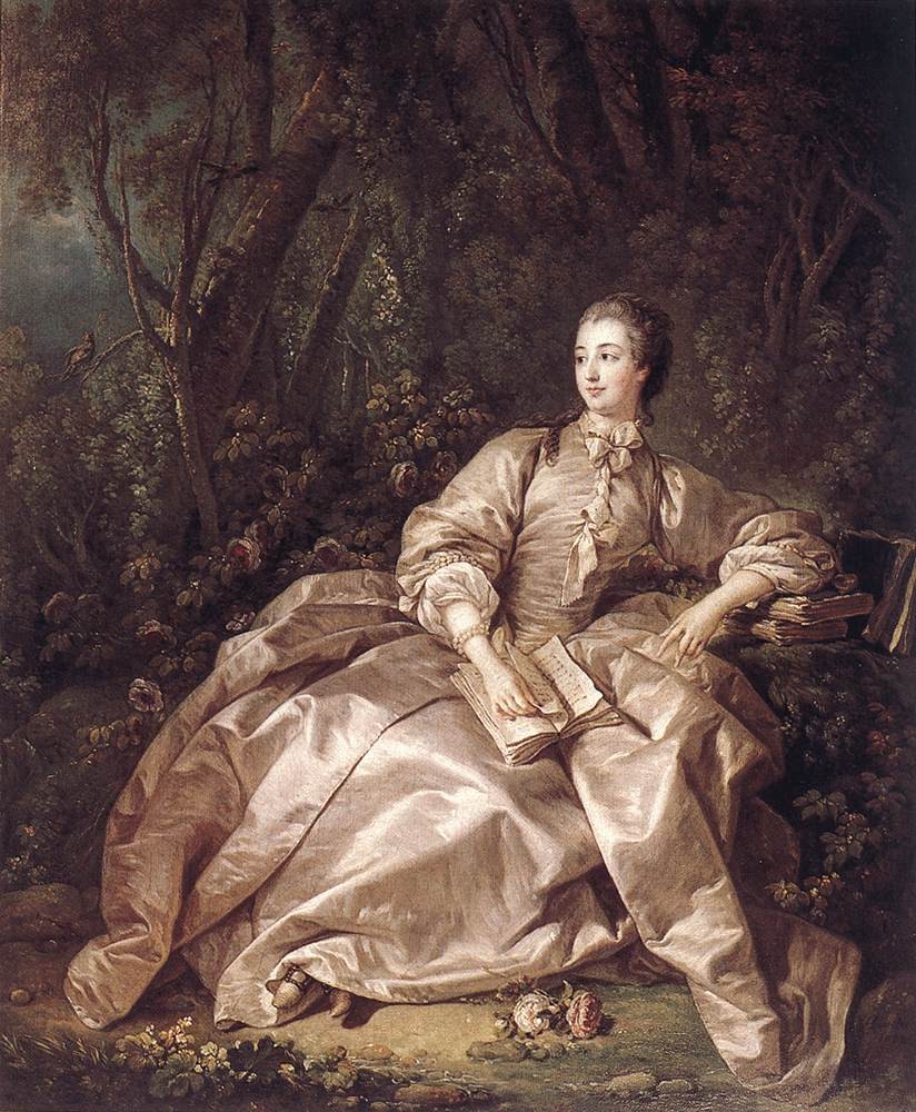 Madame De Pompadour by François Boucher