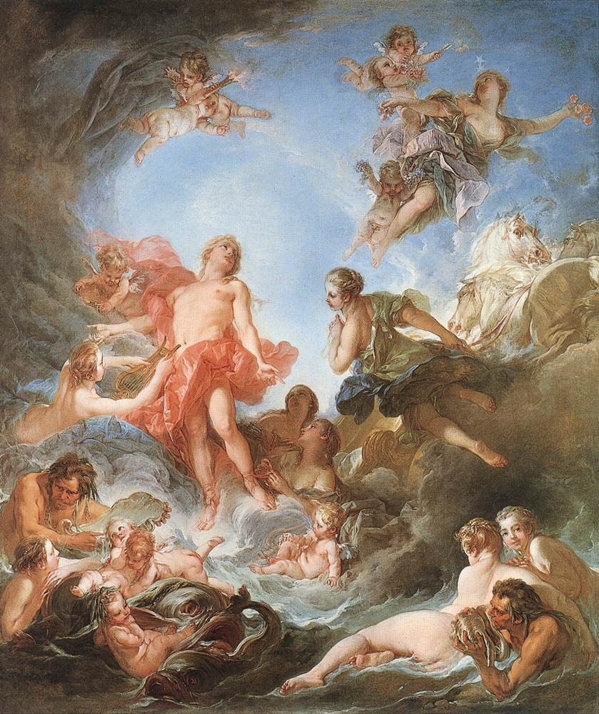 The Rising Of The Sun by François Boucher