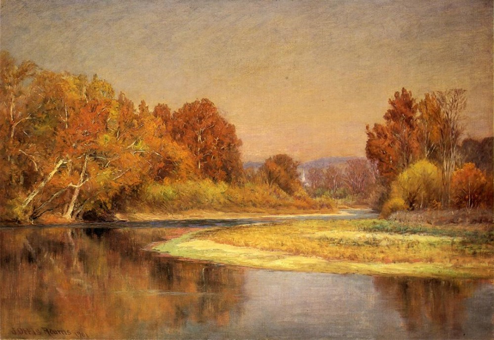 Sycamores on the Whitewater by J. Ottis Adams