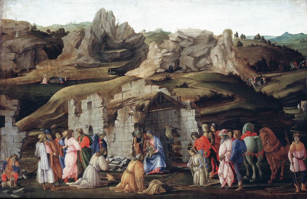Lippi Filippino The Adoration Of The Magi by Filippino Lippi