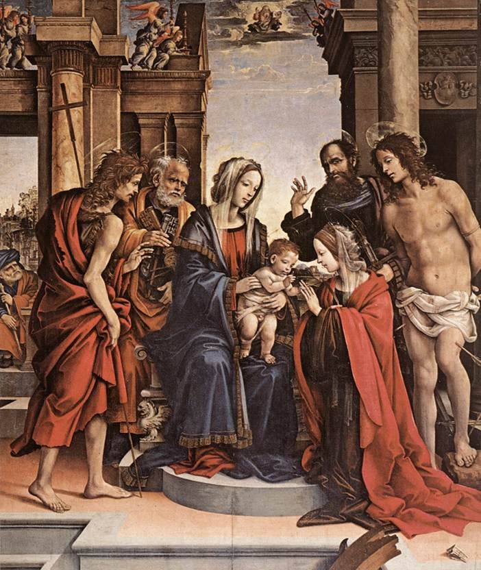 The Marriage Of St Catherine by Filippino Lippi