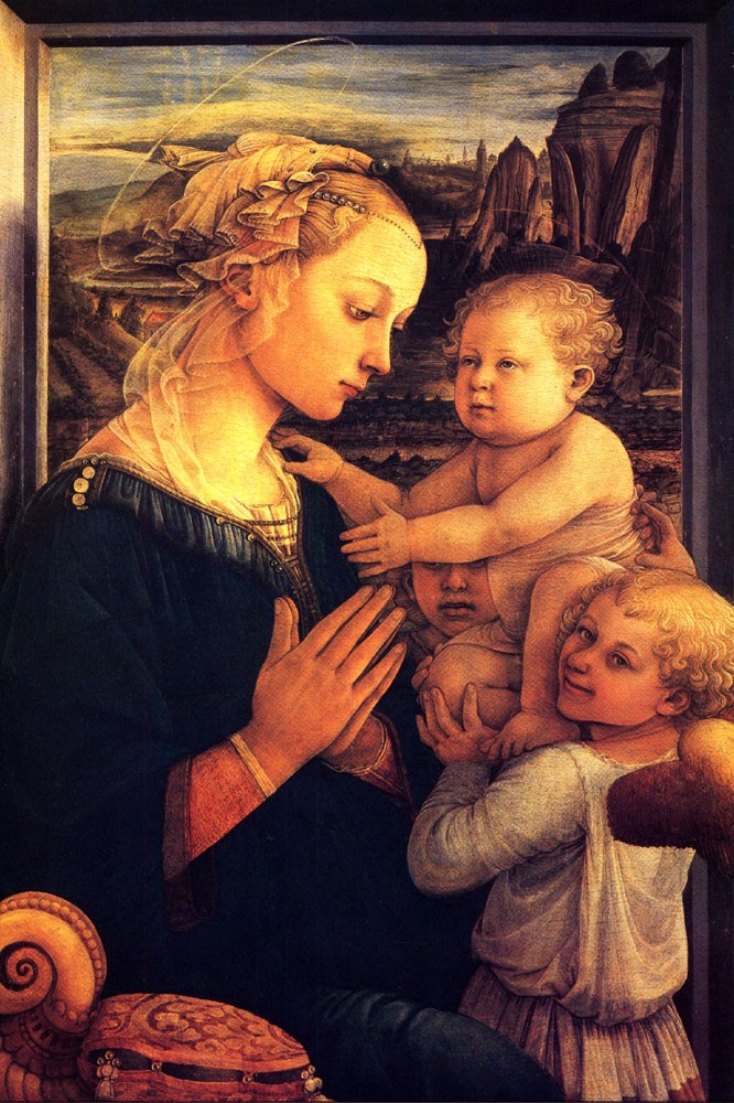 Virgin With Children by Filippino Lippi