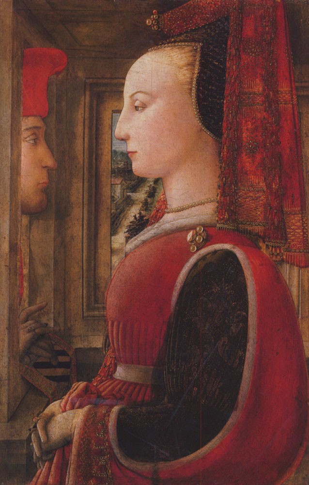 Two Figures by Filippino Lippi