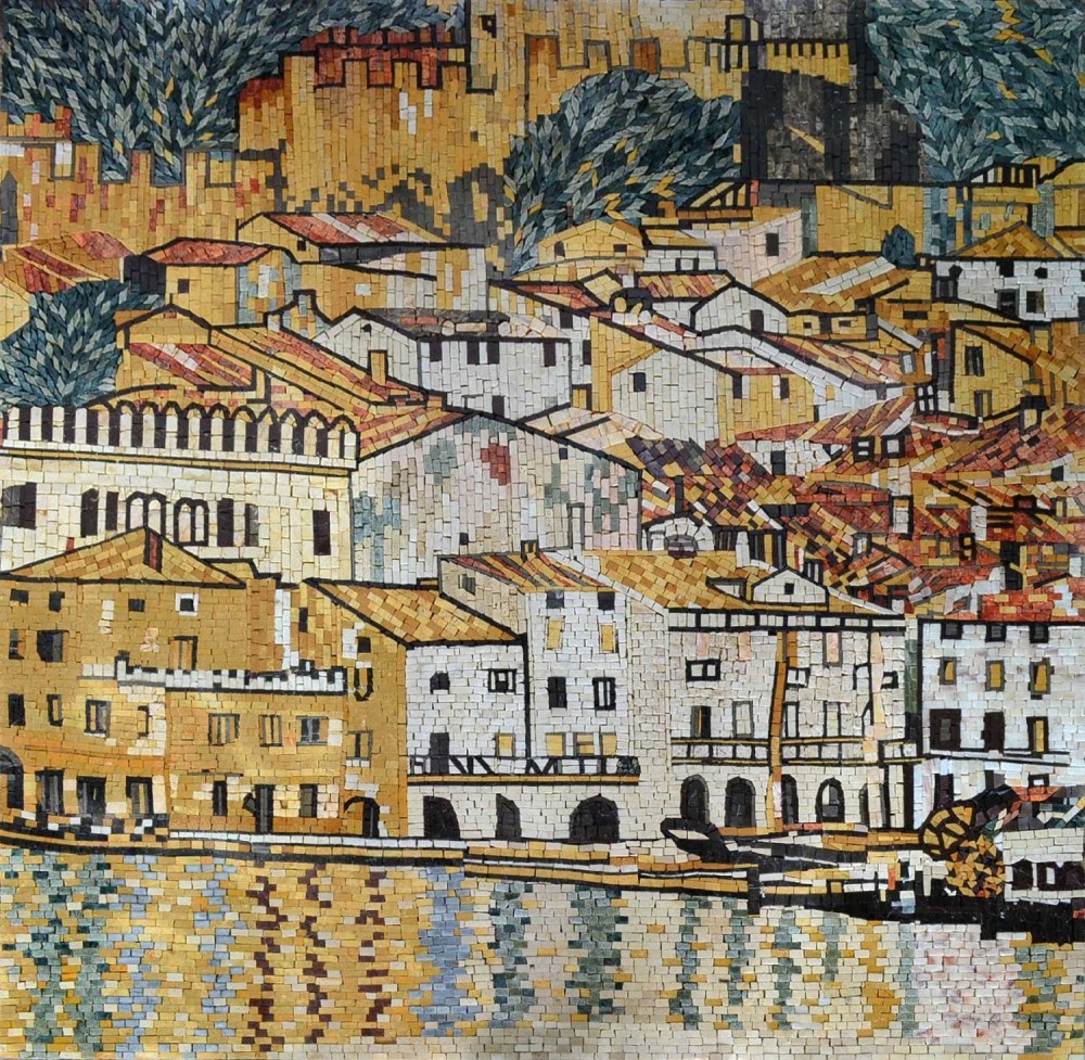 Malcesine on Lake Garda by Gustav Klimt