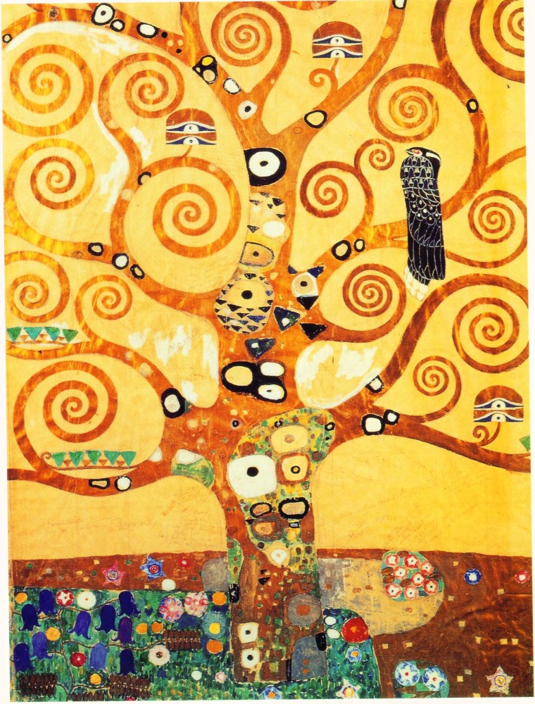 Stocletfrieze Life Tree by Gustav Klimt