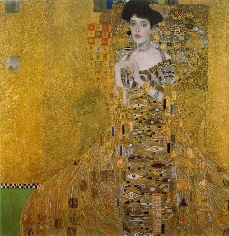 Bloch-Bauer1 by Gustav Klimt