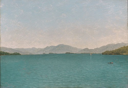 Lake George Free Study by John Frederick Kensett
