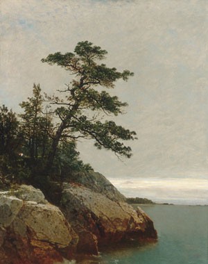 The Old Pine Darien Connecticut by John Frederick Kensett
