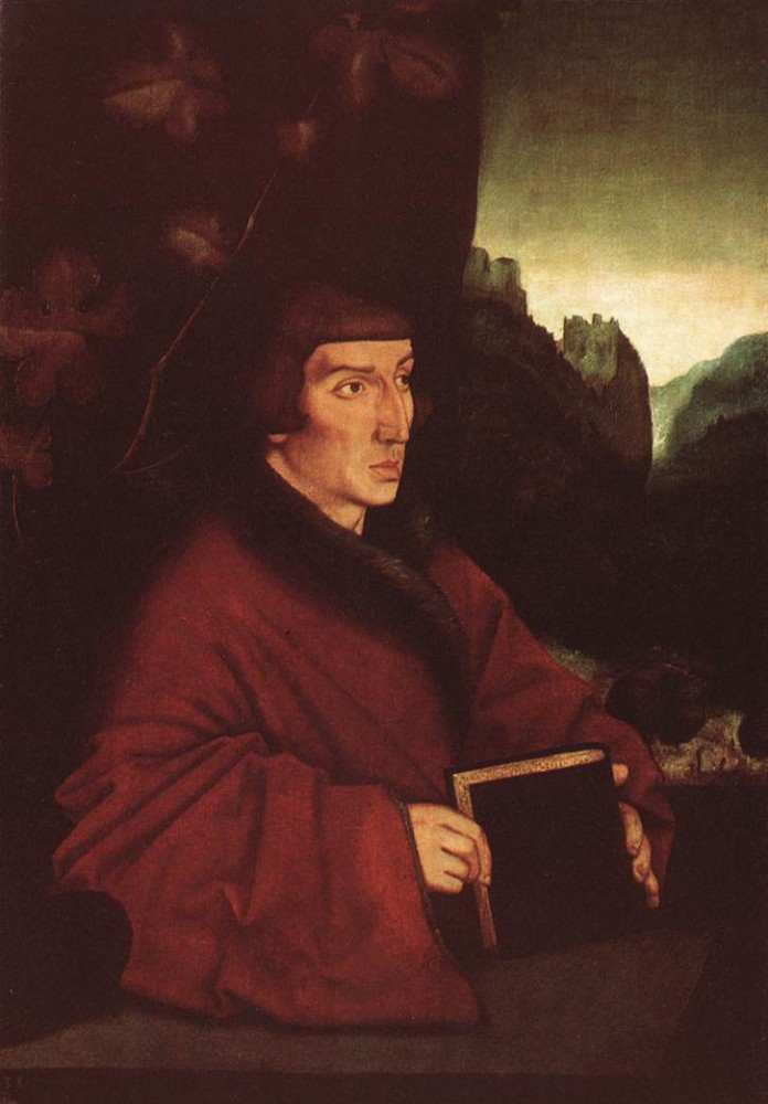 Portrait Of Ambroise Volmar Keller by Hans Baldung Grien (Grün)