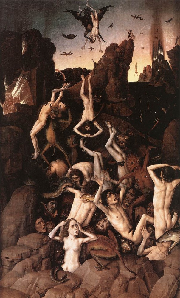 Hell by Dieric Bouts