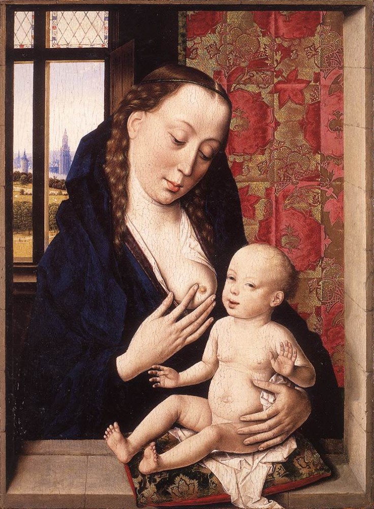 Mary And Child by Dieric Bouts
