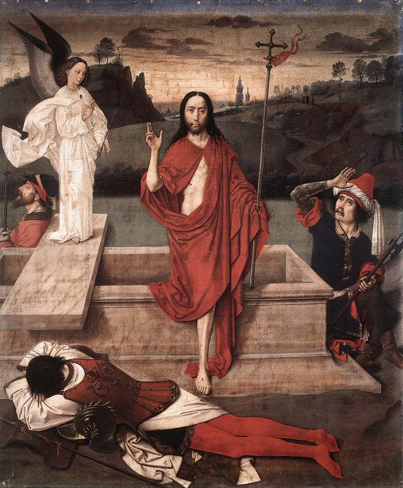 Resurrection by Dieric Bouts