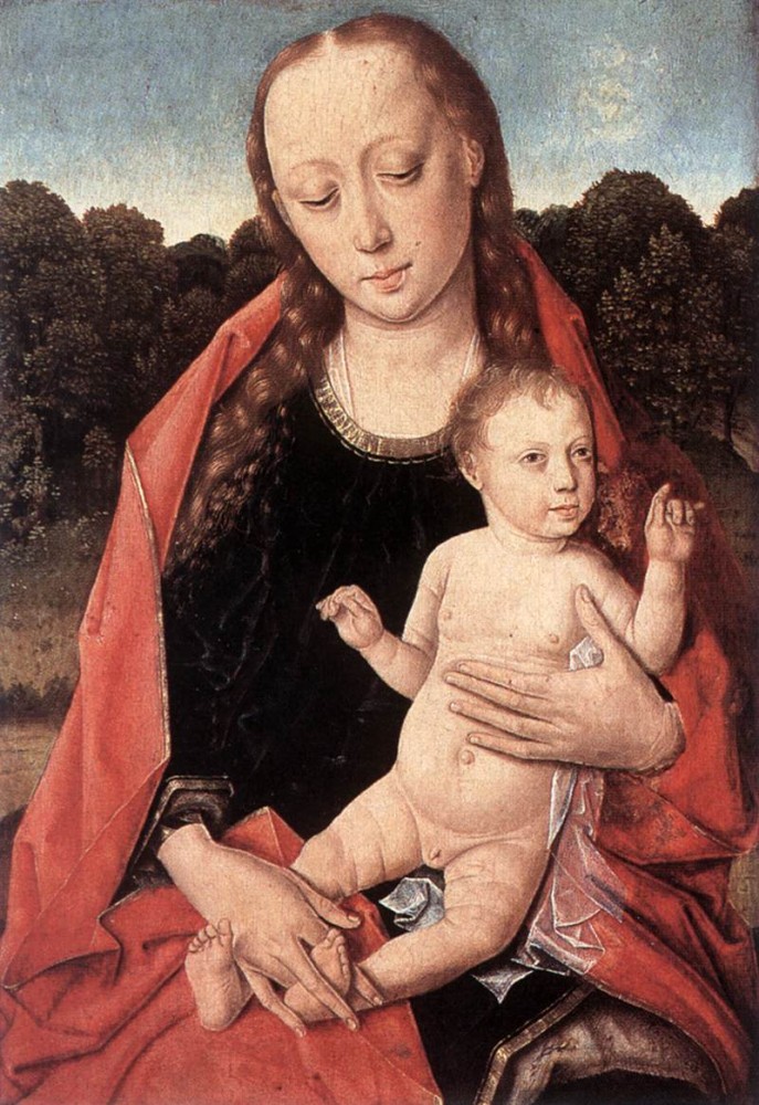 The Virgin And Child by Dieric Bouts