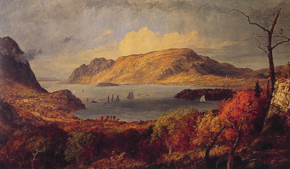 Gates of the Hudson by Jasper Francis Cropsey