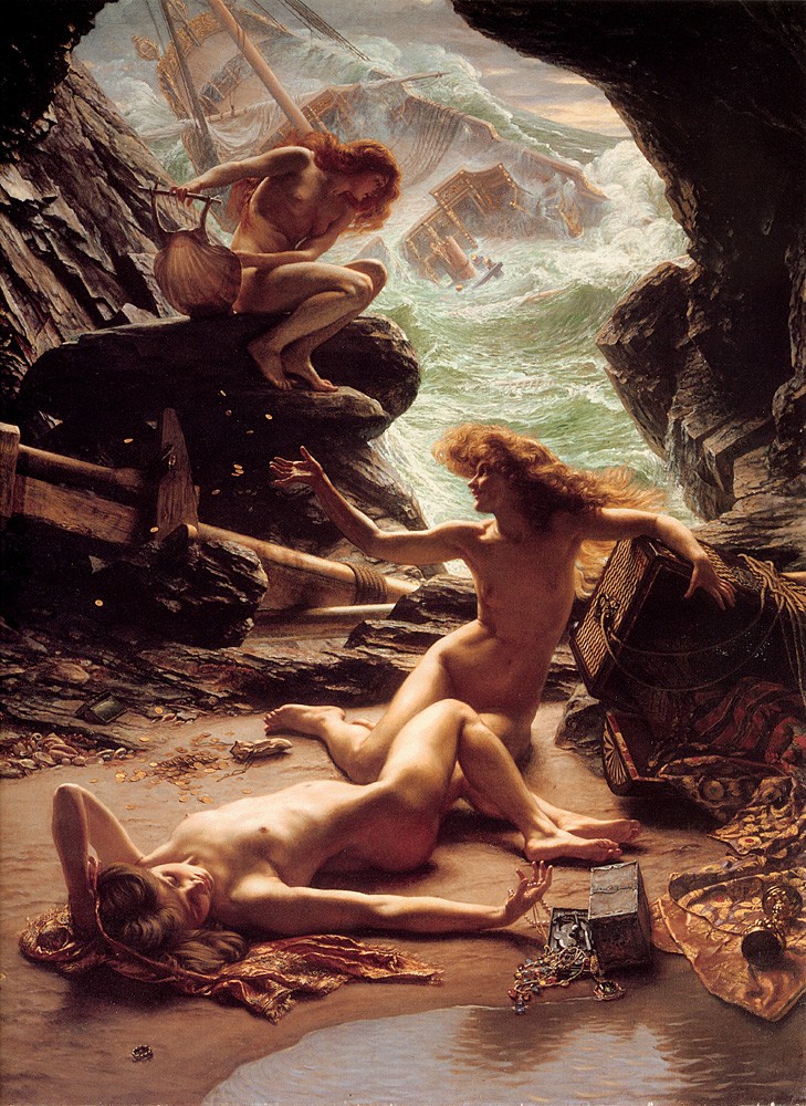The Cave Of The Storm Nymphs by Sir Edward John Poynter