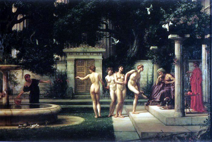 A Visit To Aesclepius by Sir Edward John Poynter