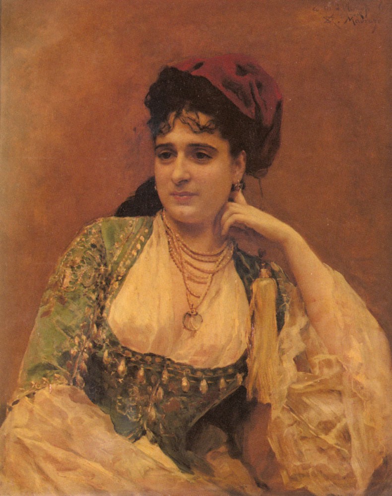 Portrait Of A Lady by Raimundo de Madrazo y Garreta