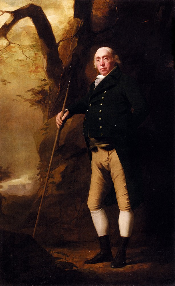 Portrait Of Alexander Keith Of Ravelston Midlothian by Sir Henry Raeburn