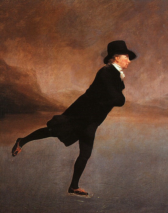 The Reverend Robert Walker Skating by Sir Henry Raeburn