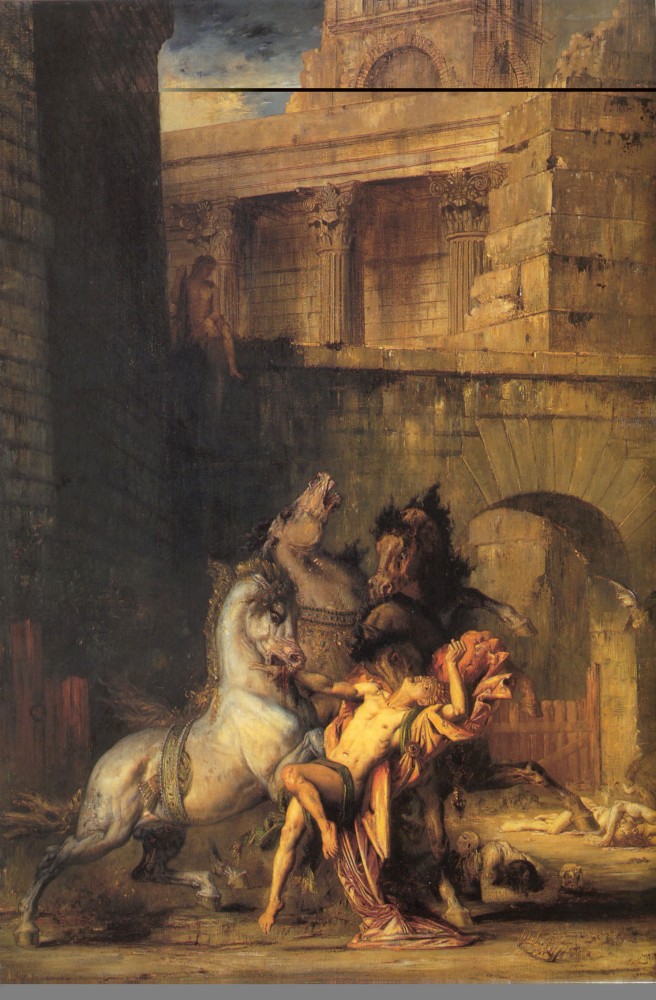 Diomedes Devoured by his Horses by Gustave Moreau