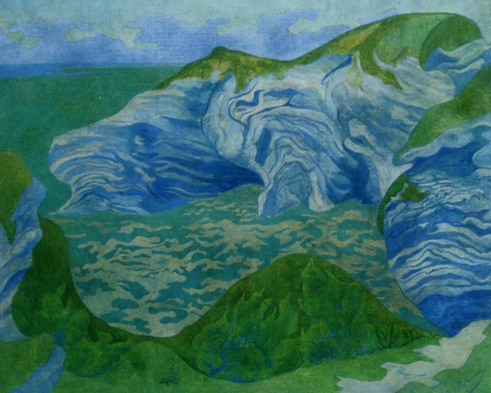 The Blue Cliffs by Paul Ranson