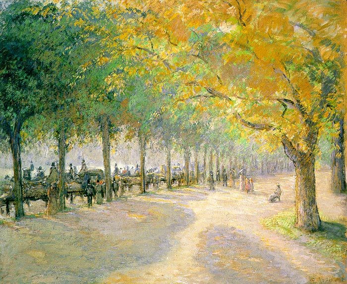 Hyde Park, London by Camille Pissarro