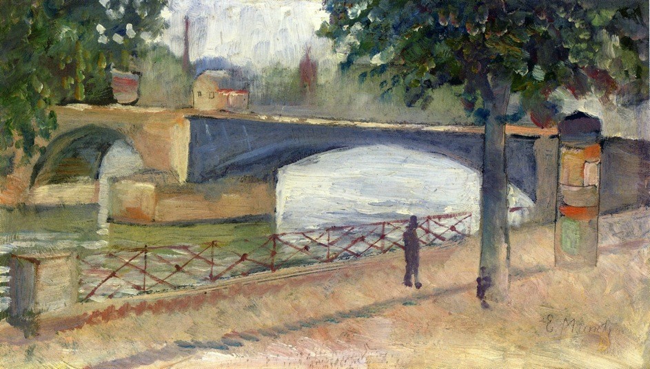 View Of The Seine At Saint-Cloud by Edvard Munch