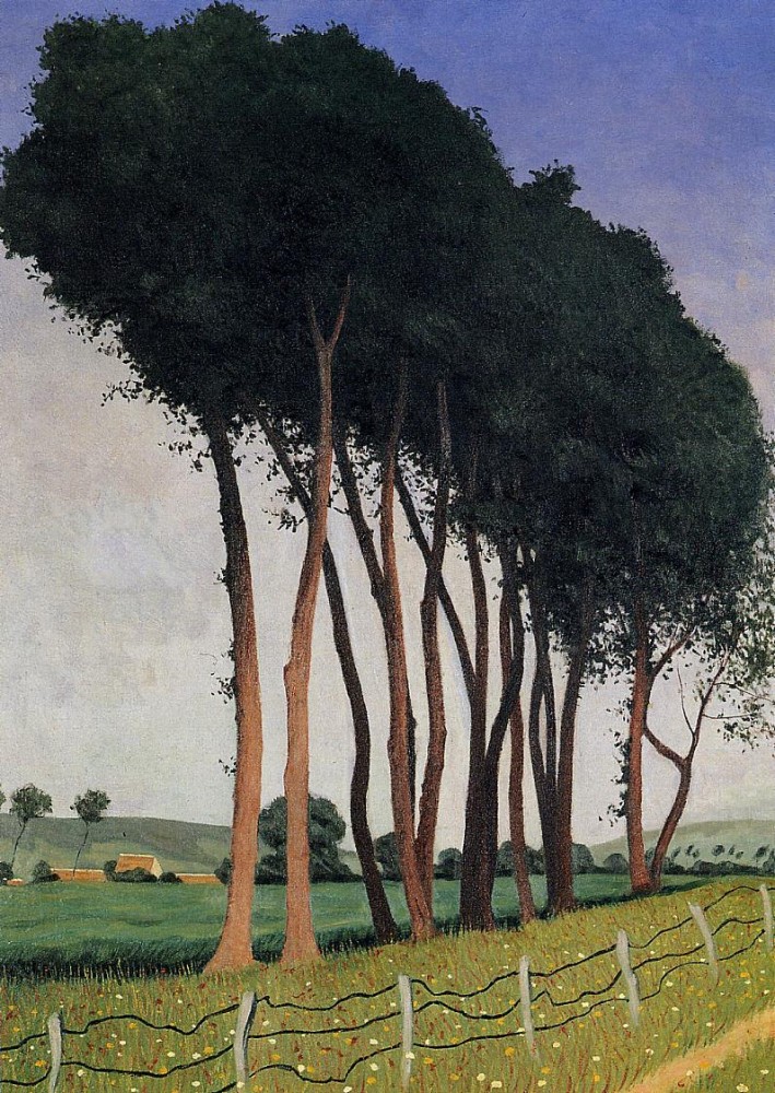 The Family of Trees by Félix Edouard Vallotton