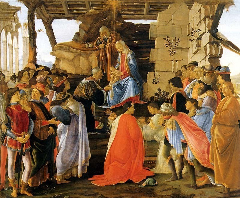 Adoration of the Magi by Sandro Botticelli