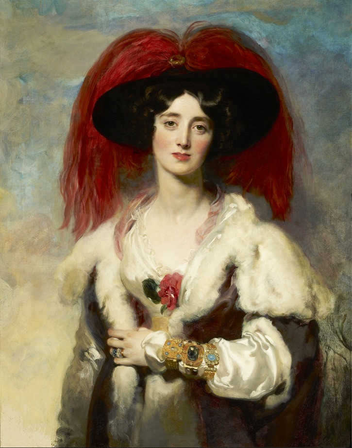 Lady Peel 1827 by Thomas Lawrence